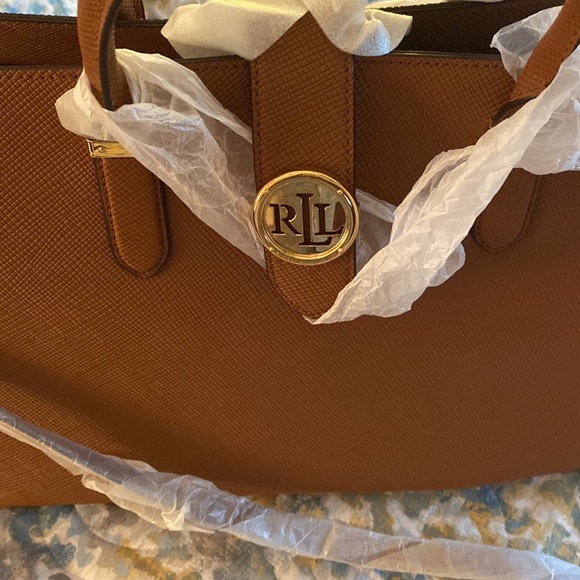 Womens Lauren Ralph Lauren Handbag/Briefcase Tan - Picture 14 of 15